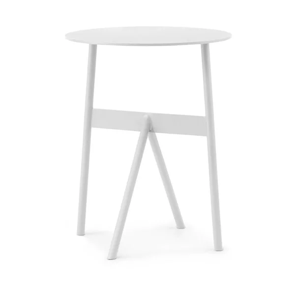 Normann Copenhagen Stock Table bijzettafel Ø37 cm H:46 cm White