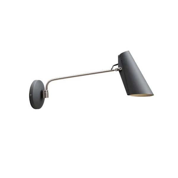 Northern Birdy wandlamp grijs-metallic