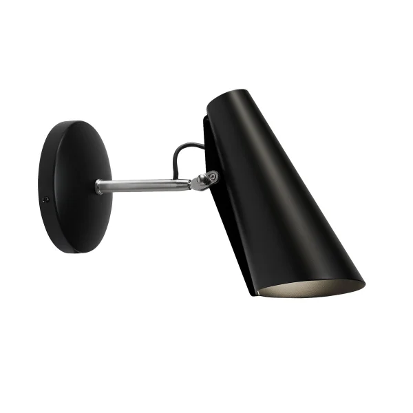 Northern Birdy wandlamp klein Black-steel