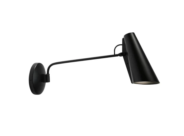 Northern Birdy wandlamp - zwart/zwart - Swing