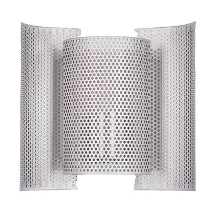 Northern Butterfly Perforated wandlamp aluminium