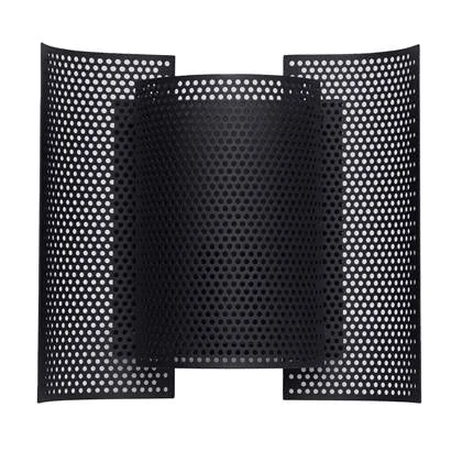 Northern Butterfly Perforated wandlamp zwart