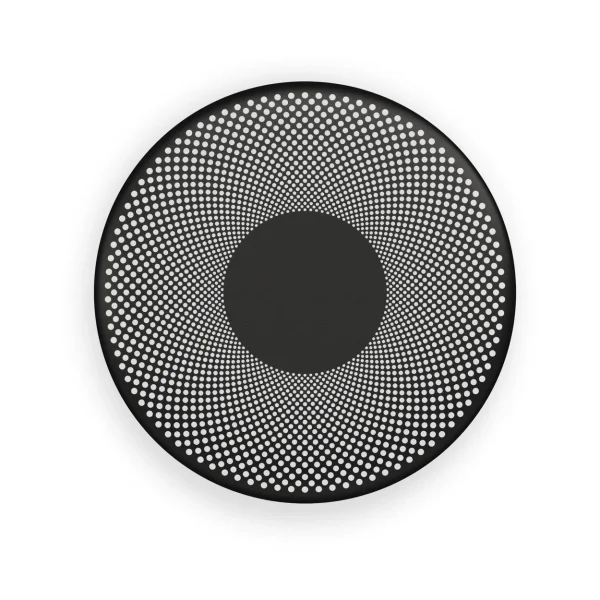 Northern Glint wandlamp Ø25 cm Zwart