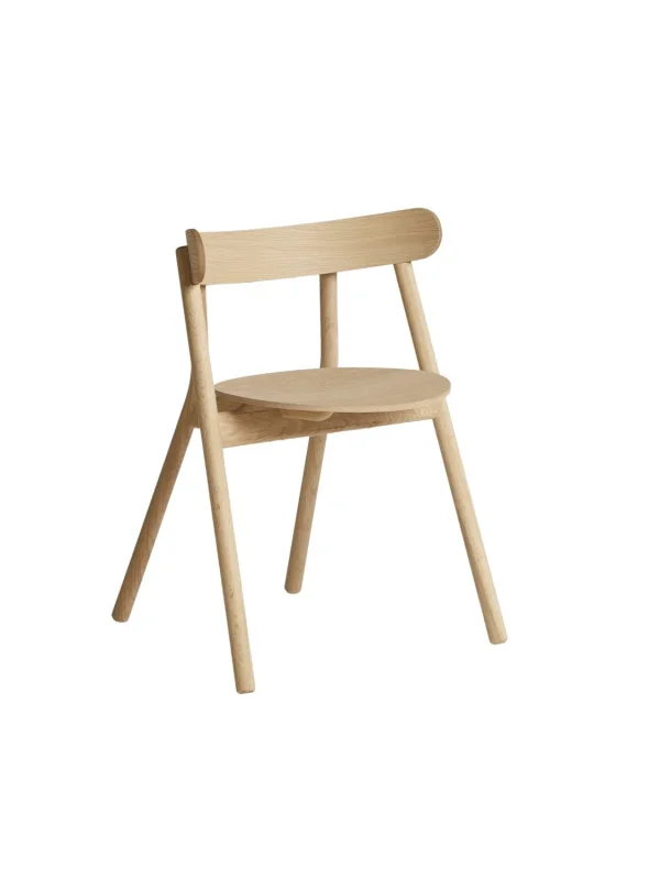 Northern Oaki Stoel - light oak - zonder bekleding