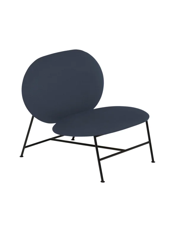 Northern Oblong Fauteuil - donkerblauw