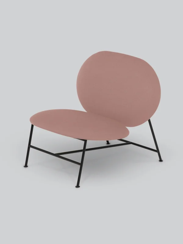 Northern Oblong Fauteuil - roze