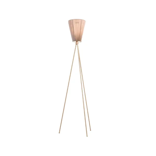 Northern Oslo Wood Vloerlamp beige, beige onderstel