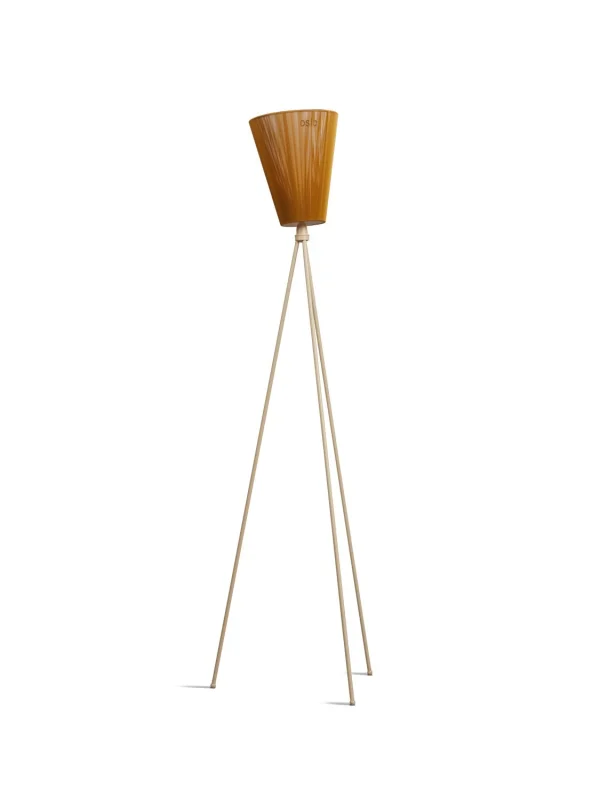 Northern Oslo Wood Vloerlamp - caramel/beige