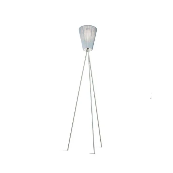 Northern - Oslo Wood Vloerlamp Light Grey/Lichtblauw