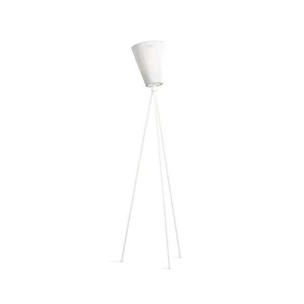 Northern - Oslo Wood Vloerlamp Wit/Wit