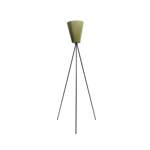 Northern - Oslo Wood Vloerlamp Zwart/Olive