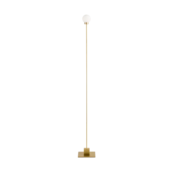 Northern Snowball vloerlamp 117 cm Brass