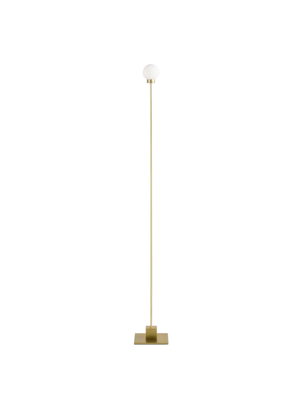 Northern Snowball Vloerlamp - brass