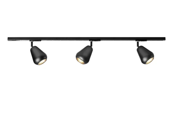 Nuura - Anoli Spot Track 3 Plafondlamp Black/Black