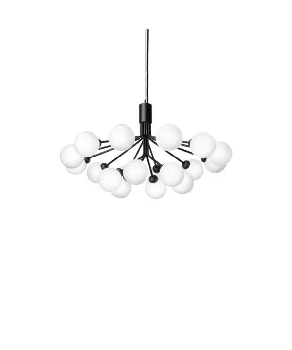 Nuura - Apiales 18 Lichtkroon Satin Black/Opal White