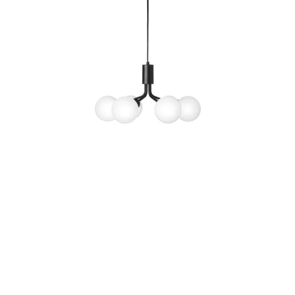 Nuura - Apiales 6 Hanglamp Satin Black/Opal