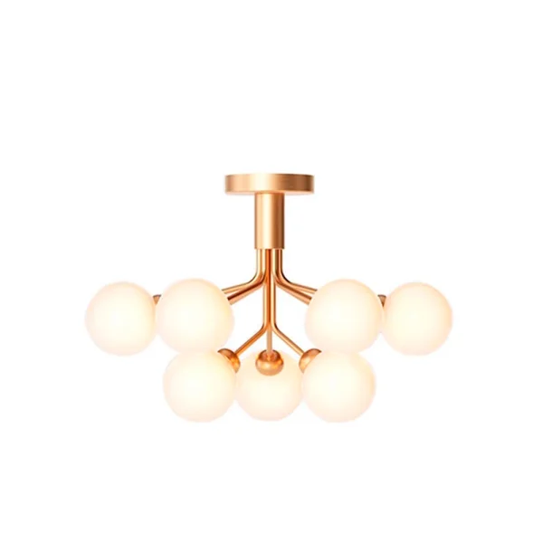 Nuura - Apiales 9 Plafondlamp Brushed Brass