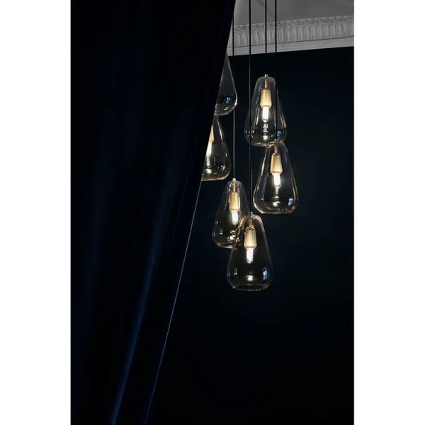 Nuura Aps - Anoli 6 Lichtkroon Nordic Gold/Gold Nuura