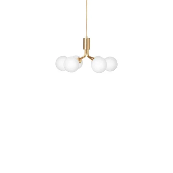 Nuura Aps - Apiales 6 hanglamp Brushed Brass/Opal Nuura