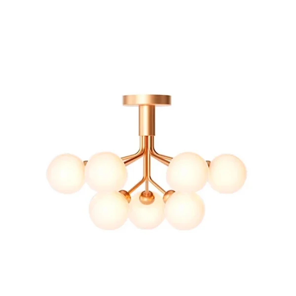 Nuura Aps - Apiales 9 Plafondlamp Brushed Brass Nuura