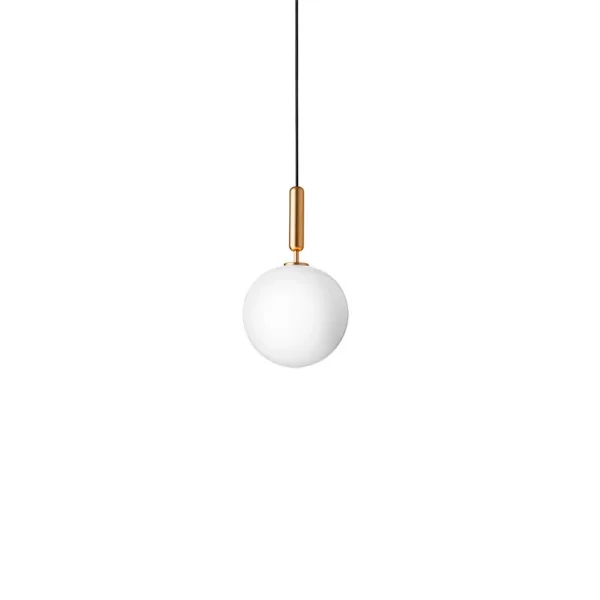 Nuura Aps - Miira 1 Hanglamp Large Brass/Opal White Nuura