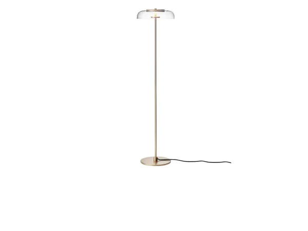 Nuura - Blossi Vloerlamp Nordic Gold/Clear Ø29