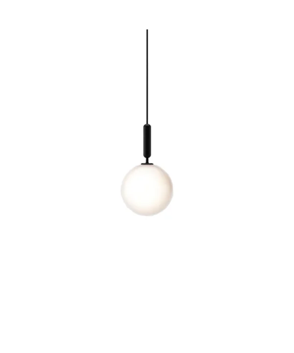 Nuura - Miira 1 Hanglamp Large Rock Grey/Opal White