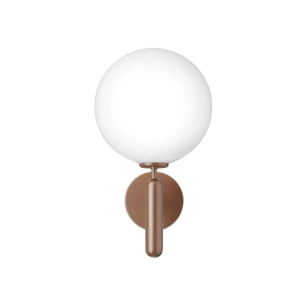 Nuura - Miira Buiten Wandlamp Dark Bronze/Opal