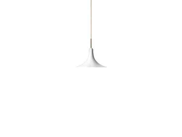 Nuura - Petalii 1 Hanglamp Small White/Polished Brass