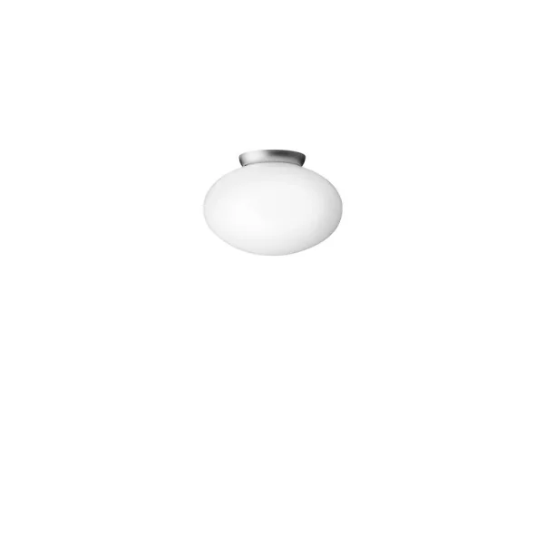 Nuura - Rizzatto 301 Wand-/Plafondlamp Satin Silver/Opal