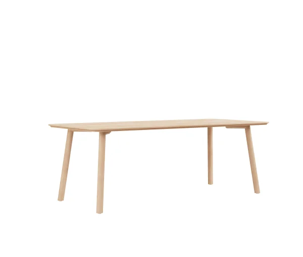 Objekte unserer Tage MEYER 23 Tafel - eik wit - Large (200 x 92 cm)