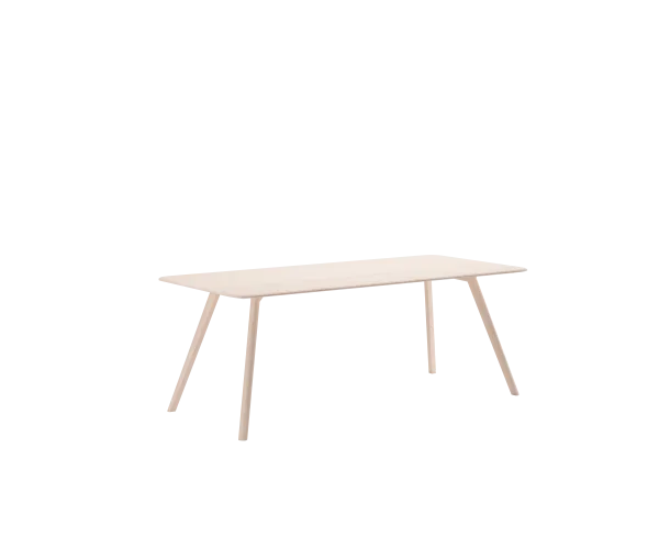 Objekte unserer Tage MEYER 23 Tafel - essen gewaxt/wit gepigmenteerd - Large (200 x 92 cm)