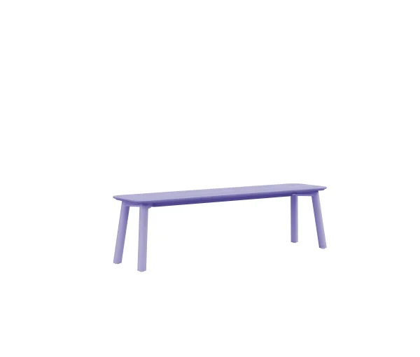 Objekte unserer Tage MEYER COLOR Bank - lila - 160 x 40 cm