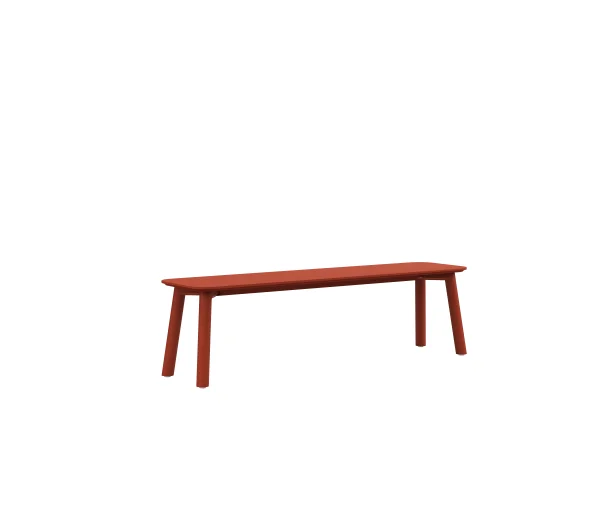 Objekte unserer Tage MEYER COLOR Bank - sienna red - 160 x 40 cm