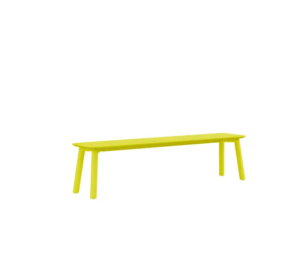 Objekte unserer Tage MEYER COLOR Bank - zwavelgeel - 180 x 40 cm