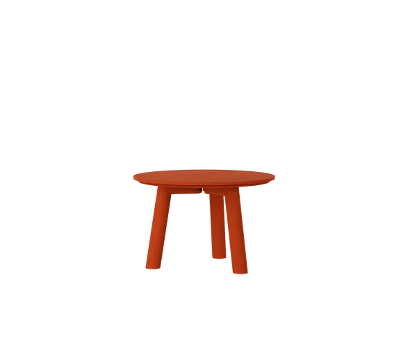 Objekte unserer Tage MEYER COLOR Salontafel Medium - sienna red - Hoogte 35 cm