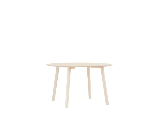 Objekte unserer Tage MEYER COLOR Tafel rond - essen gewaxt/wit gepigmenteerd