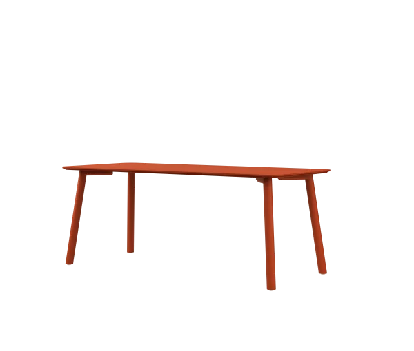 Objekte unserer Tage MEYER COLOR Tafel - sienna red - 180 x 80 cm
