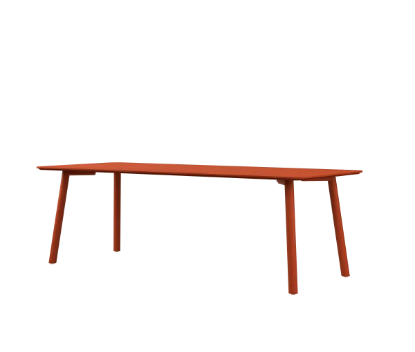 Objekte unserer Tage MEYER COLOR Tafel - sienna red - 220 x 92 cm