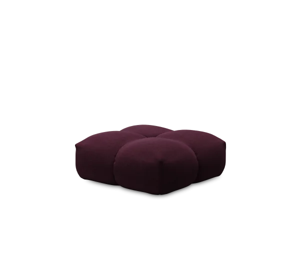 Objekte unserer Tage zander Sofa Poef Large - Phoenix 541 plum