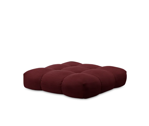 Objekte unserer Tage zander Sofa Poef Xlarge - A Perfect Flower Col. 005 Maroon