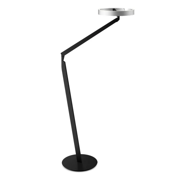 Occhio Gioia lettura vloerlamp - zilver mat