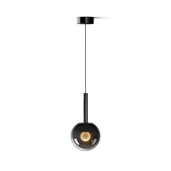 Occhio Luna sospeso up Hanglamp - OcchioDarkChrome - variabel - 16 cm