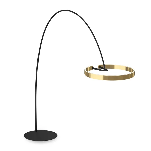 Occhio Mito Largo Vloerlamp - brons - zwart