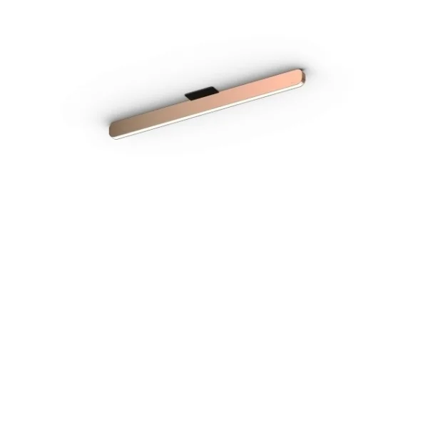 Occhio Mito linear alto up Plafondlamp - roségoud - met Occhio Air - 70 cm - room/narrow