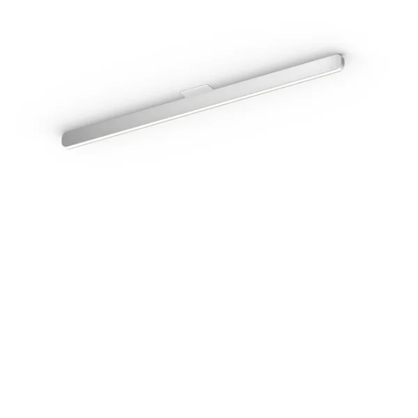 Occhio Mito linear alto up Plafondlamp - zilver mat - met Occhio Air - 100 cm - room/narrow