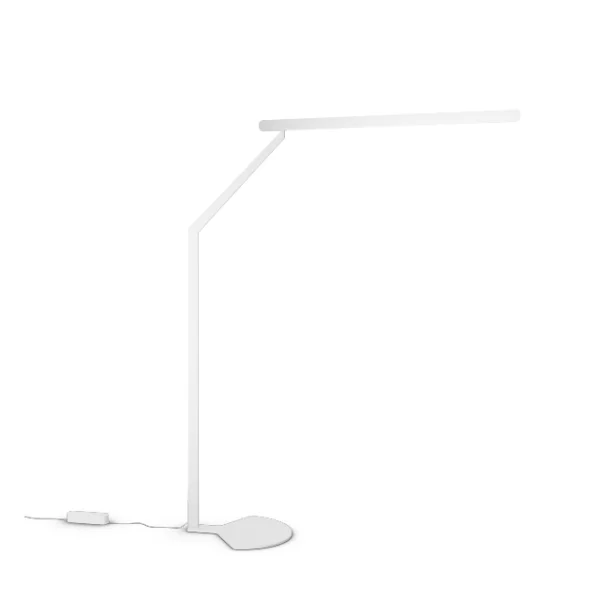 Occhio Mito linear terra 3d Vloerlamp - wit mat