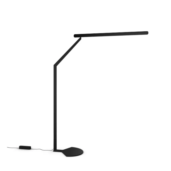 Occhio Mito linear terra 3d Vloerlamp - zwart mat