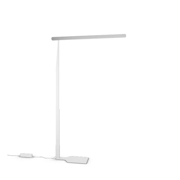 Occhio Mito linear terra fix Vloerlamp - zilver mat - 190 cm