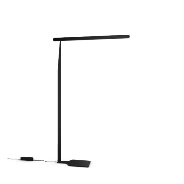 Occhio Mito linear terra fix Vloerlamp - zwart mat - 190 cm